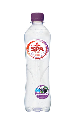 Spa Touch - Bouteille PET pétillante cassis WaterTouch 500ml | 6 pièces