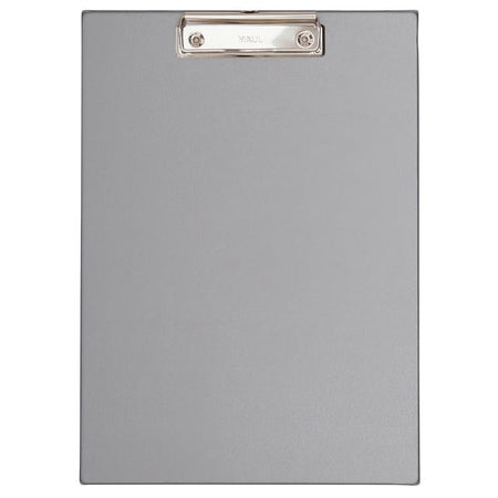 MAUL - Porte-bloc A4 debout PVC gris argenté | 12 pièces