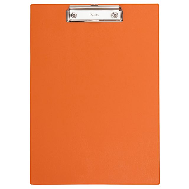 MAUL - Porte-bloc A4 debout PVC orange fluo | 12 pièces