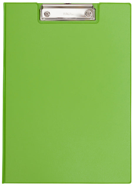 Maul - Porte-bloc A4 portrait avec passant pour stylo PVC vert fluo