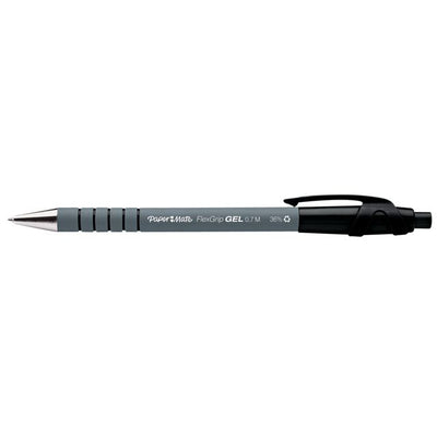 Paper Mate -  Gelschrijver papermate flexgrip m zwart