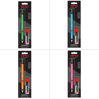 Rotring -  Vulpotlood visuclick 0.7mm assorti