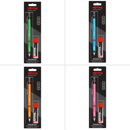Rotring -  Vulpotlood visuclick 0.7mm assorti