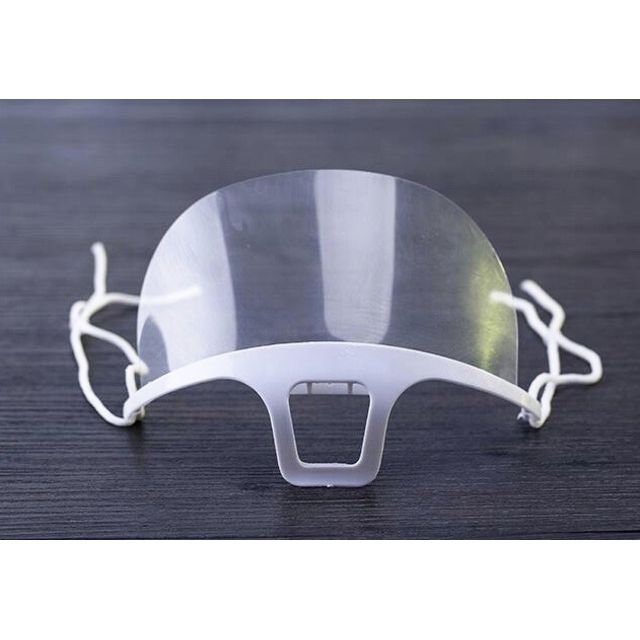 Bureau - Masque buccal transparent