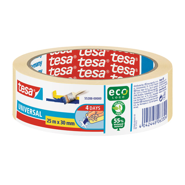 Tesa - Afplake ® Economy 30mmx25m jaune | 10 pièces