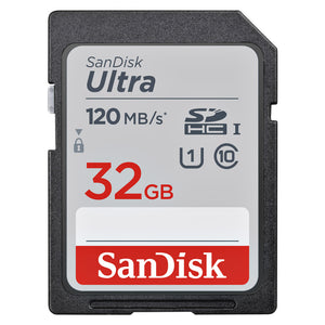 Sandisk - Carte mémoire SDHC ultra 32 Go 120 Mo