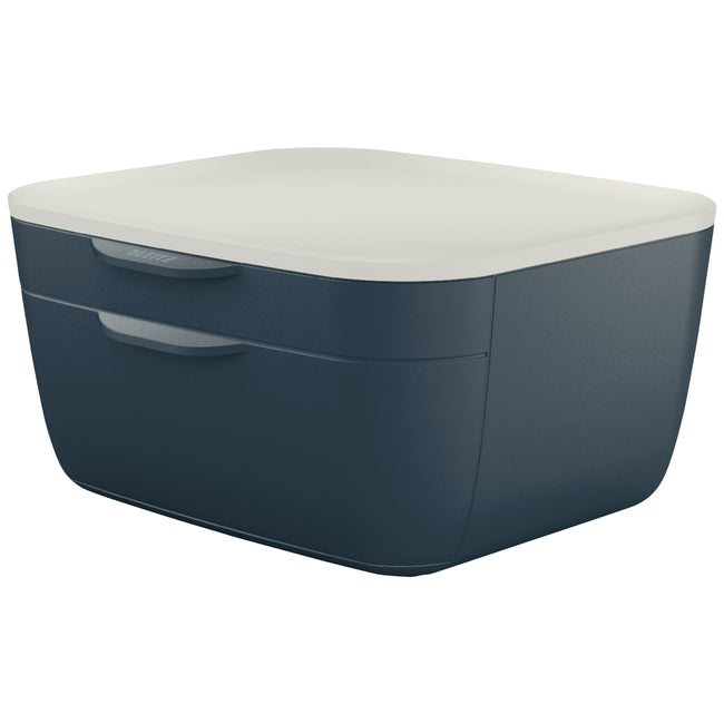 Leitz - Schubladenelement Cosy 2 Schubladen grau