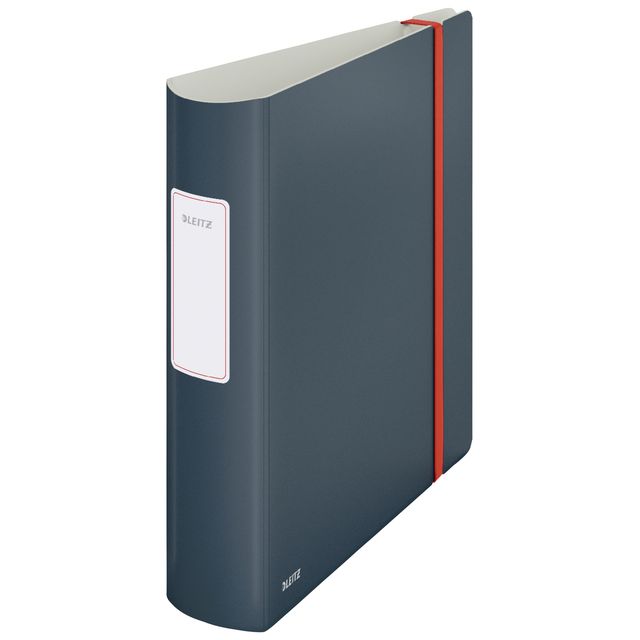 Leitz - Ordner Cozy Active 180° 82mm PP A4 samtgrau | 300 Stück
