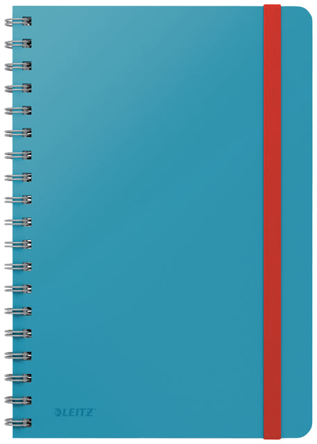Leitz - Notizbuch Cozy B5 160 Seiten 100gr Spirallinie blau | 510 Stück