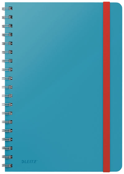 Leitz - Notizbuch Cozy B5 160 Seiten 100gr Spirallinie blau | 510 Stück