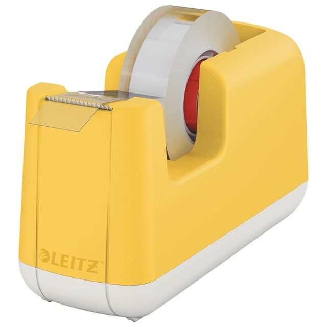 Leitz - Porte-ruban adhésif Cosy jaune | 512 pièces