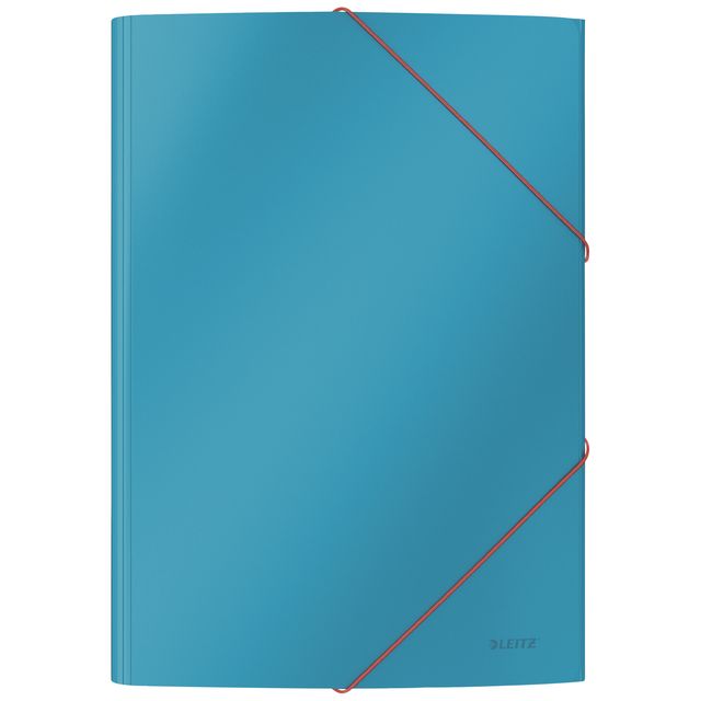 Leitz -  Elastomap  cosy a4 3-kleps blauw | 10 stuks
