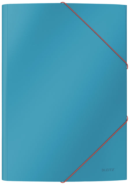 Leitz - Elastomap Cosy A4 3 volets bleu | 2880 pièces