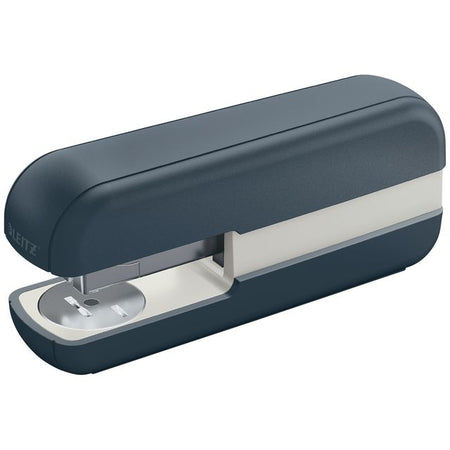 Leitz - Agrafeuse Cosy 30 feuilles 24/6 velours gris | 6 pièces