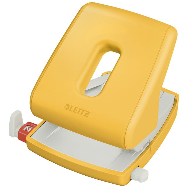 Leitz - Hole Punch Cosy 30 feuilles jaune chaud | 480 pièces
