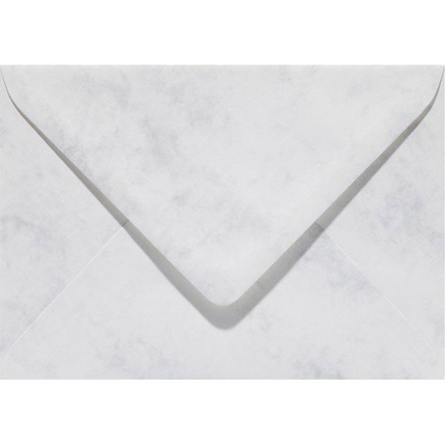 Papicolor -  Envelop  ea5 156x220mm marmer grijswit | 75 stuks