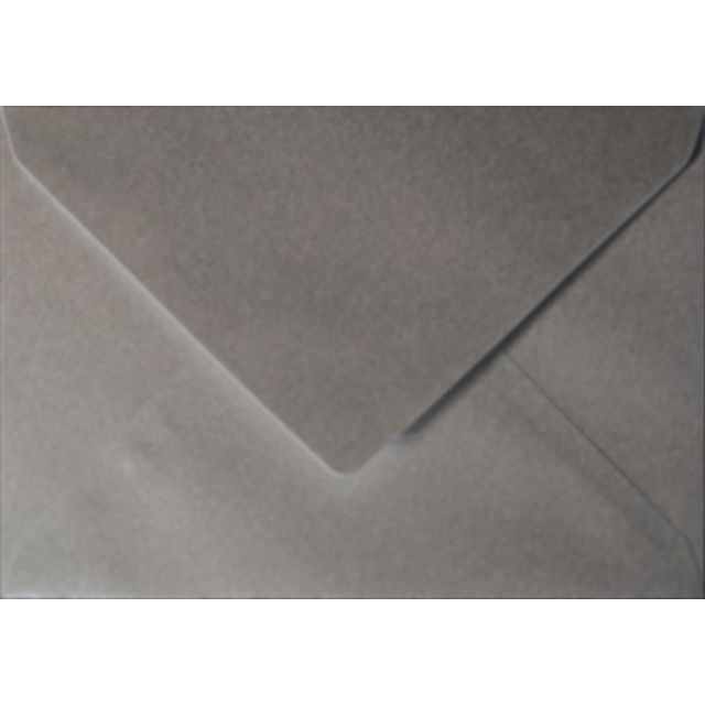 Papicolor - Enveloppe EA5 156x220mm métallisé perle-platine pack de 6 pièces
