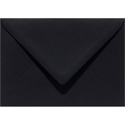 Papicolor - Umschlag EA5 156x220mm rabenschwarz Packung mit 6 Stück