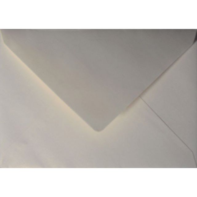 Papicolor - Enveloppe EA5 156x220mm ivoire métallisé pack de 6 pièces