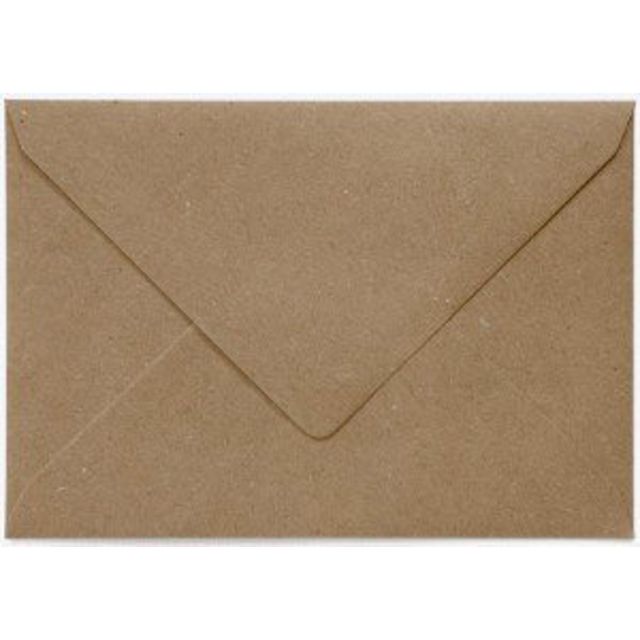 Papicolor -  Envelop  ea5 156x220mm recycled kraft br | 75 stuks