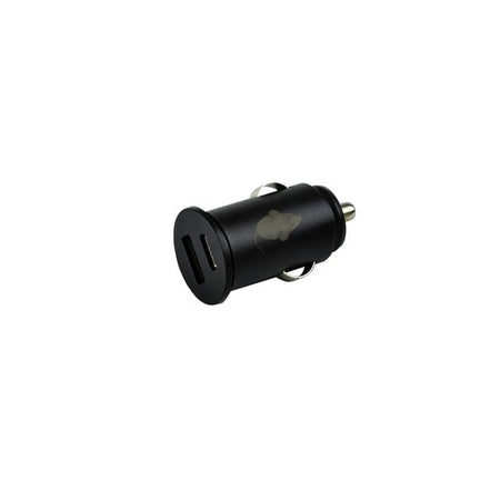 Greenmouse - Autoladegerät USB-A 1x USB-C 1x 2,4A schwarz