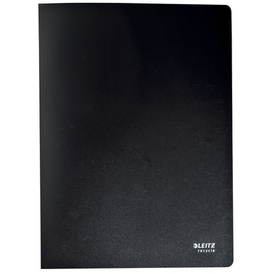 Leitz - Showmap Recycle A4 20 Beutel recyceltes PP schwarz | 10 Stück