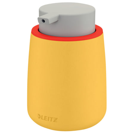 Leitz - Distributeur de savon pour les mains Cosy pour savon pour les mains 300ml jaune