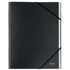 Leitz - Dossier de tri Recycle 12 onglets carton noir | 4 pièces