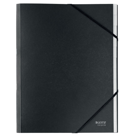 Leitz - Sortiermappe Recycle 12 Register Karton schwarz