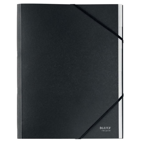 Leitz -  Sorteermap  recycle 6-tabs zwart | 6 stuks