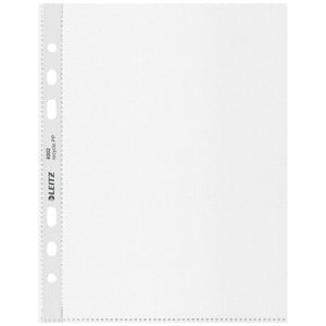Leitz - Sac de présentation Recycle 100µ 6 trous PP A5 transparent 25 pièces