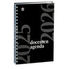 Ryam - Agenda scolaire 2025-2026 enseignants 7 jours/2 pages spirale noir
