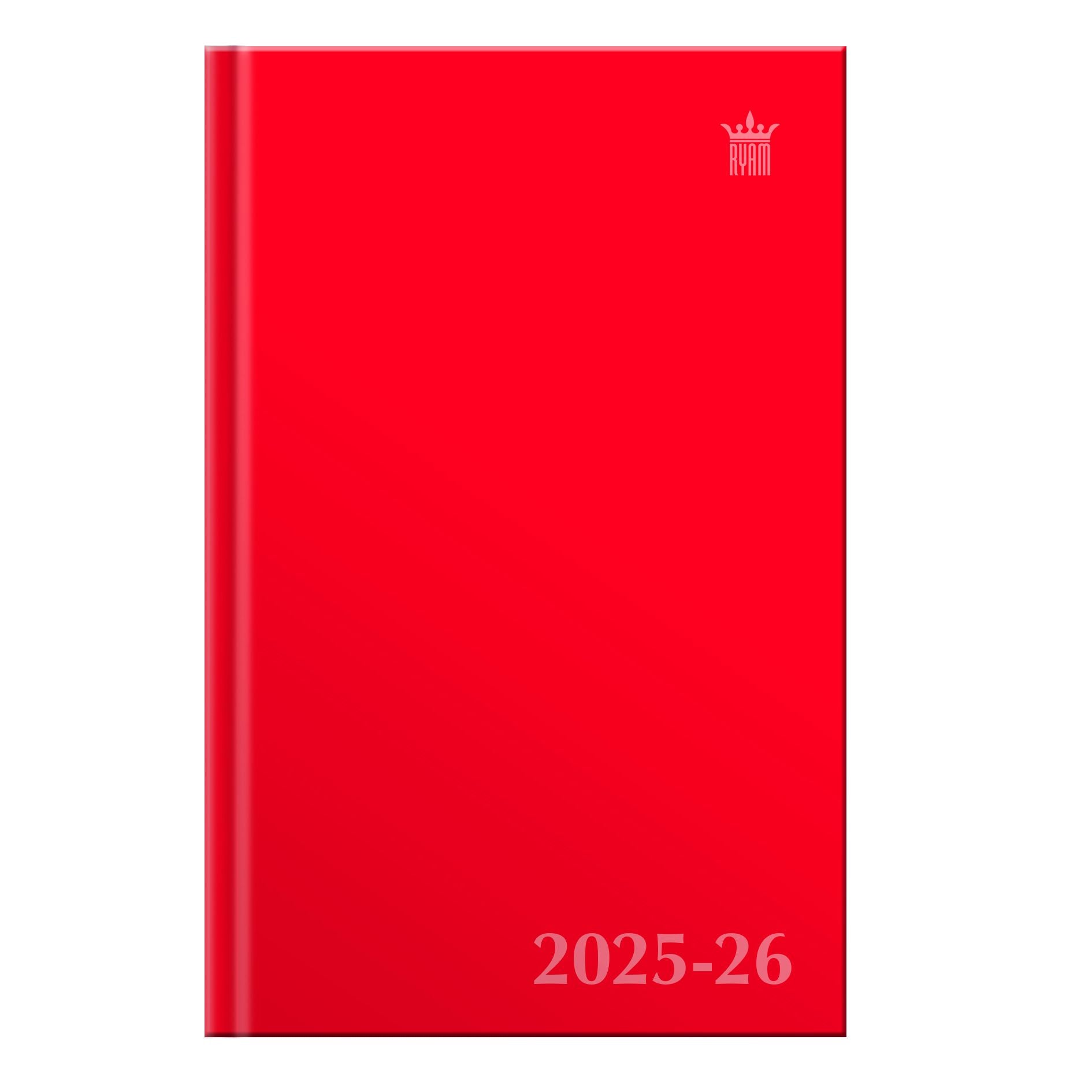 Ryam - Agenda scolaire 2025-2026 étude uni 7j/2p rouge