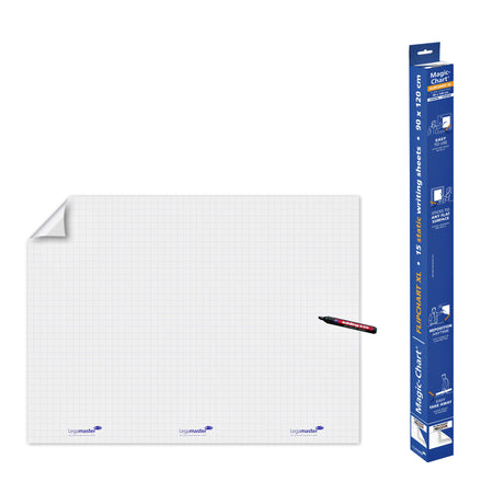 Legamaster -  Magic chart  flipchart 90x120cm wt ruit
