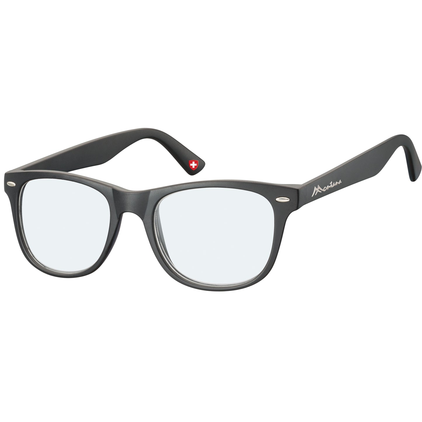 Montana - Lesebrille +3,00 dpt Blaulichtfilter schwarz