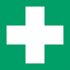 Djois -  Pictogram bordje  EHBO 200x200mm groen