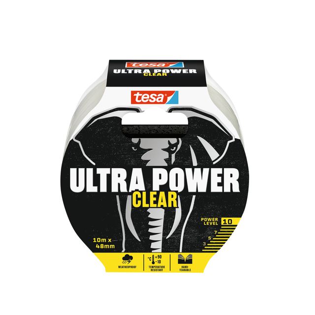 Tesa -  Reparatiee Ultra Power Clear repair 10mx48mm transparant