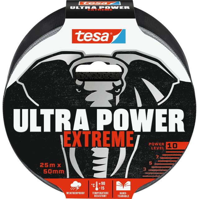 Tesa - Réparation Ultra Power Extreme réparation 25mx50mm noir