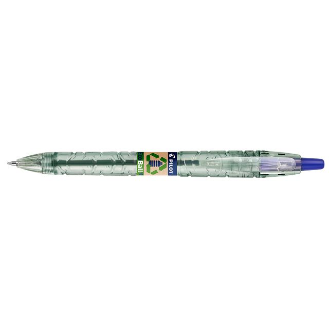 Pilot - Begreen B2P EcoBall Kugelschreiber mittelblau