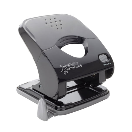 Rapesco -  Perforator germ-savvy x5-40ps 2gaats zwart