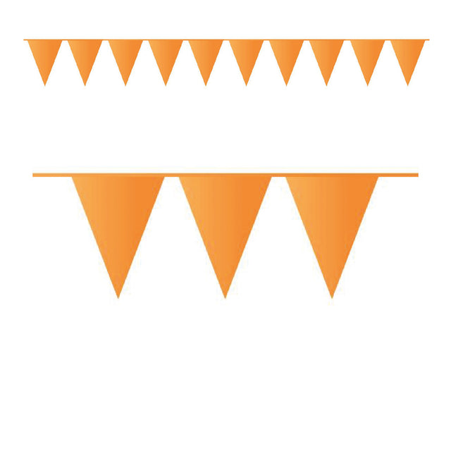 Haza -  Vlaggenlijn pe 10m oranje | 5 stuks