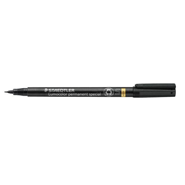 Staedtler - Feutre Lumocolor 319 spécial permanent S noir | 10 pièces