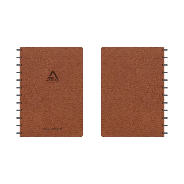 Aurora - Writing Business A4 Raute 5x5mm 144 Seiten 90gr braun | 10 Stück