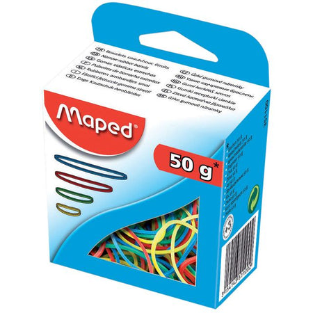 Maped - Élastique 50 grammes assortis