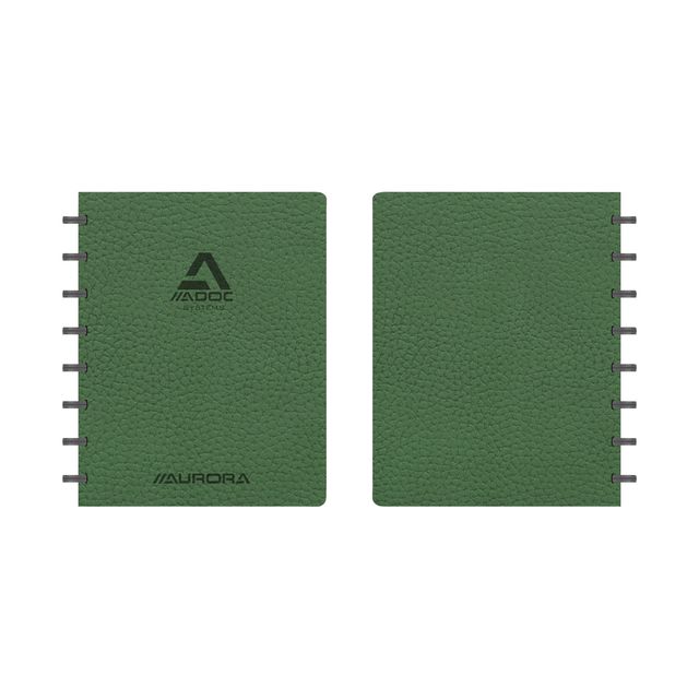 Aurora -  Schrift adoc business a5 ruit 5x5mm 144pag 90gr gn