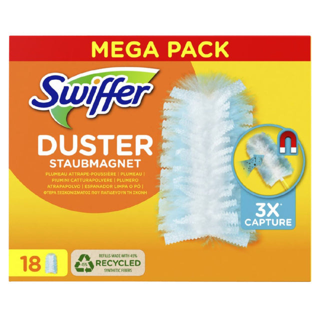 Swiffer - Duster Navulus Box mit 18 Teilen | 3 Stücke