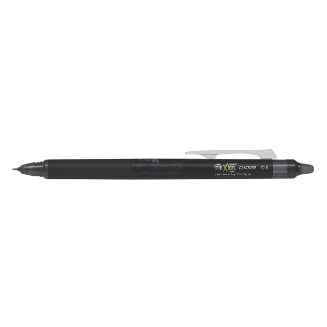 Pilot - Tintenroller friXion Synergy Point Clicker fein schwarz | 12 Stück