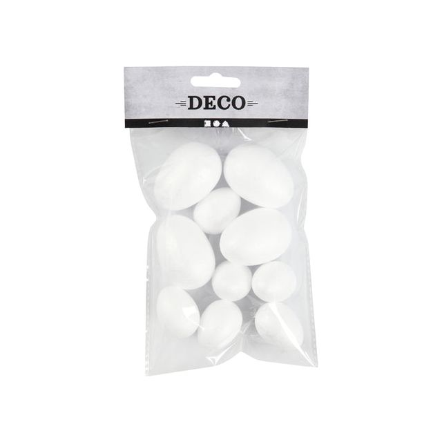 CreoTime - Eggs crea com Por 6st 25x23mm 6st 35x48mm | 10 pièces