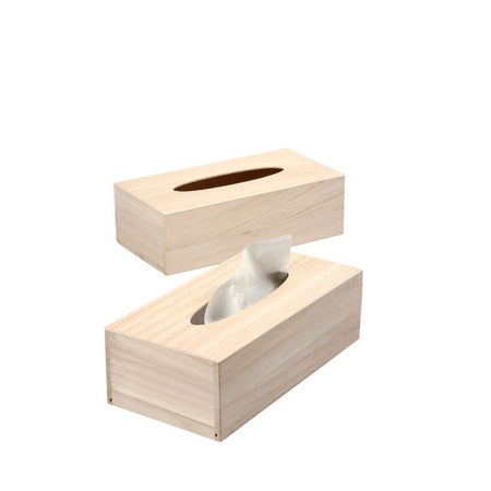 Creativ Company -  Tissuedoos  27x14x8cm hout