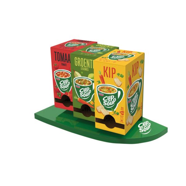 Unox - Station d'accueil pour écran (pack de 3 cup-a-soup)
